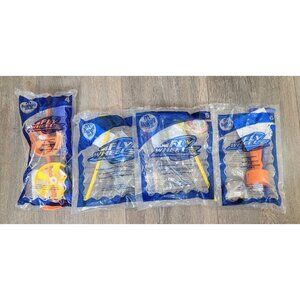 2007 McDonalds Fly Wheel Happy Meal Toys #4 #5 #6 LOT OF 4 SEALED